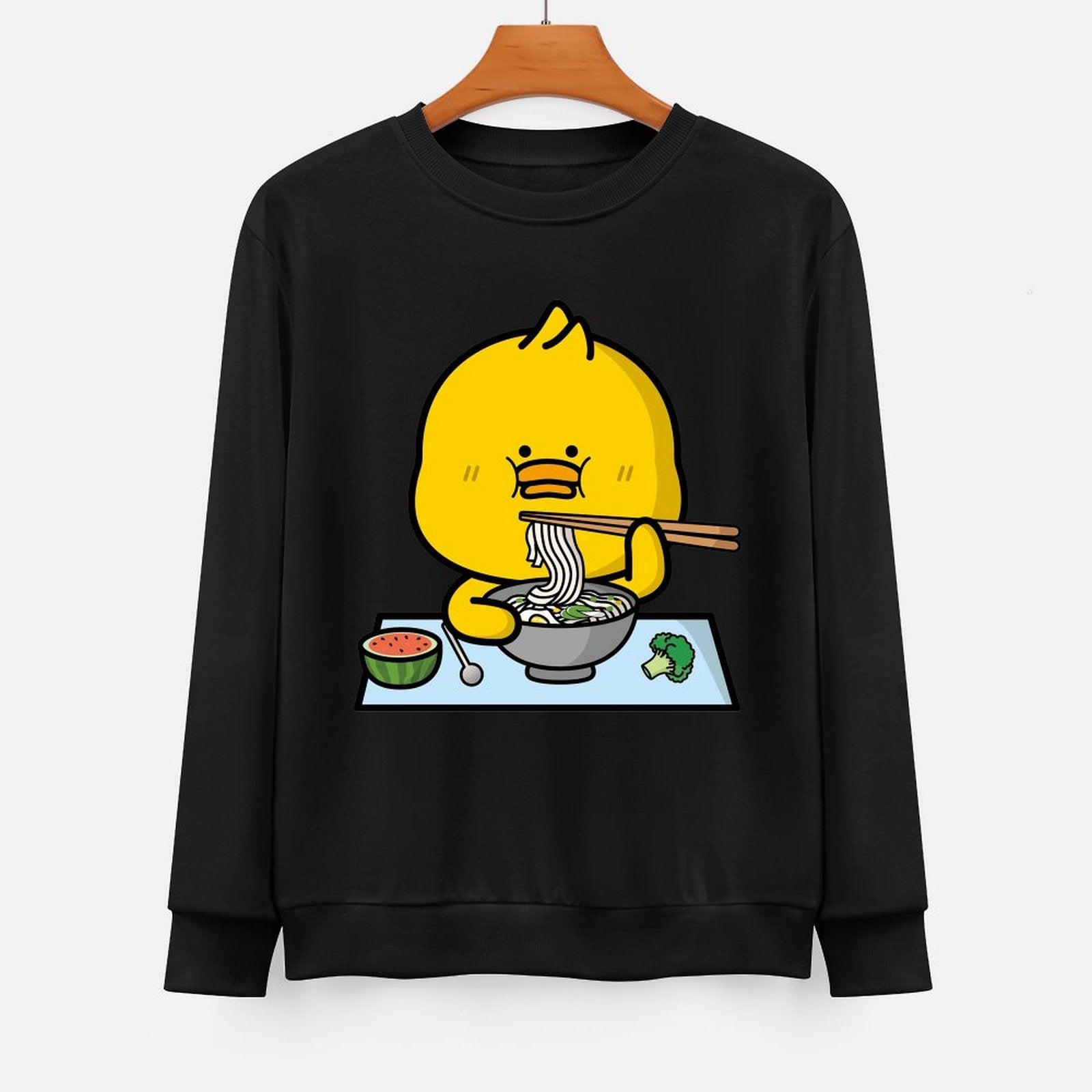 Front Patterned Long Sleeve TopSmooth Feel ActiveLine